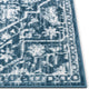 Well Woven Dazzle Disa Light Blue Vintage Oriental 7''3"x9"3" Area Rug
