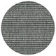 Antigua Accent Rugs In/Out Door Carpet, Slate RD 3'