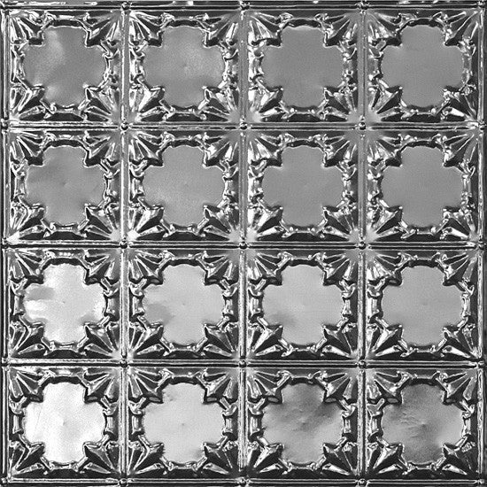 2'x4' Victorian Tin Ceiling Tile, Set of 10