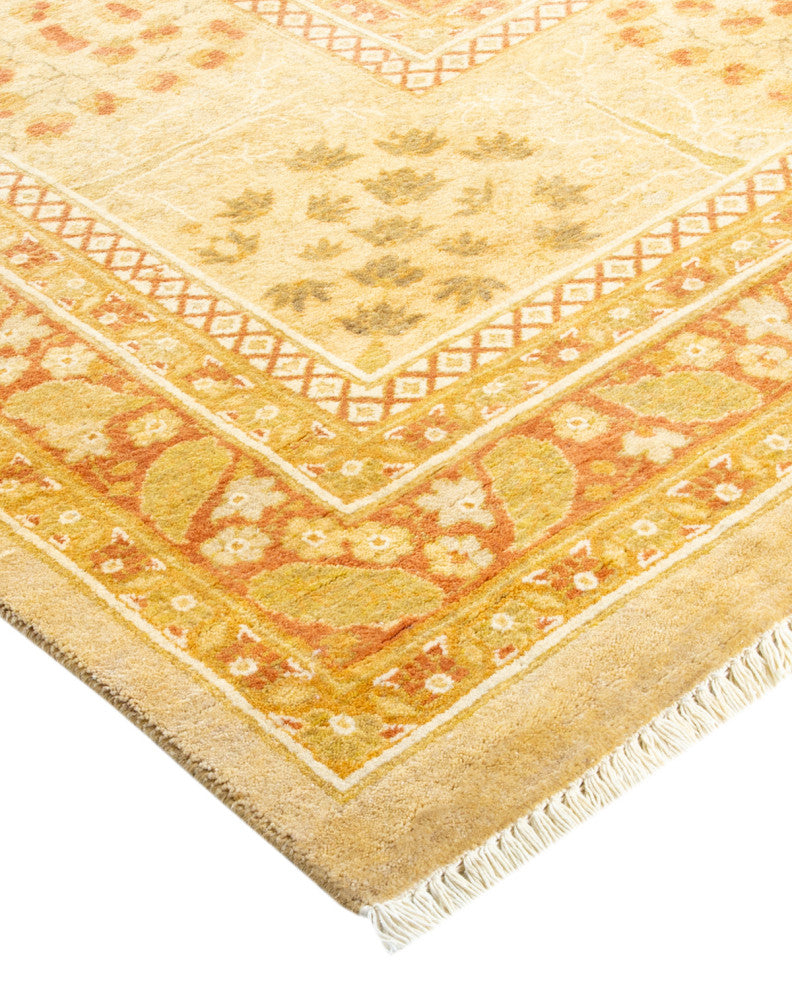 Mogul, One-of-a-Kind Hand-Knotted Area Rug Ivory, 8' 2" x 10' 7"