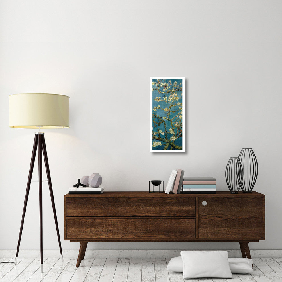 "Blossoming Almond Tree (center)" Print by Vincent van Gogh, 15"x32"