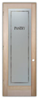 Pantry Door - Classic - Douglas Fir (stain grade) - 28" x 96" - Knob on...