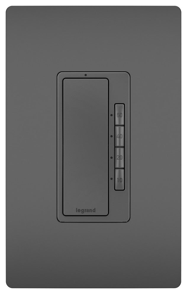 4-Button Digital Timer, Black