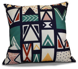 Merry Susan Pillow, Navy Blue, 16"x16"