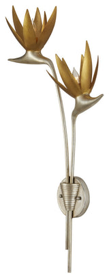 Paradiso Gold and Silver Wall Sconce, Left