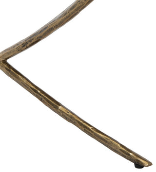 Safavieh Couture Debbie Rectangle Metal Coffee Table, Brass