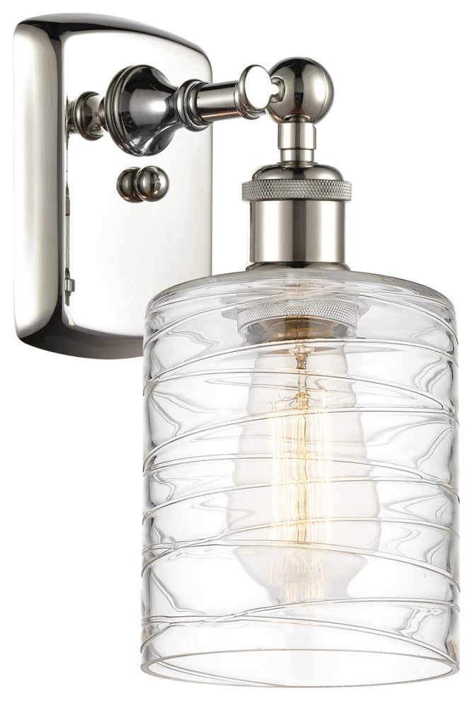 Innovations 516-1W-PN-G1113-LED 1-Light Sconce, Polished Nickel