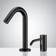 Fontana Marsala Dark Oil Rubbed Finish Motion Sensor Faucet and Automatic Soap