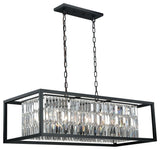 Catana 8-Light Island Pendant, Oil Rubbed Bronze