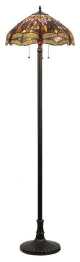 Dragan 3-Light Dragonfly Floor Lamp