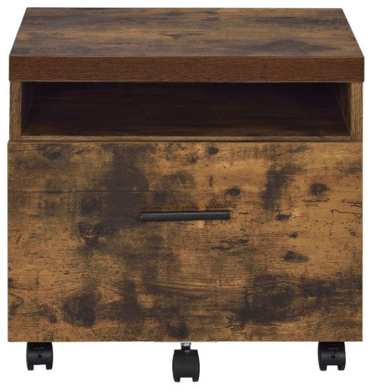 Acme Bob File Cabinet Weathered Oak