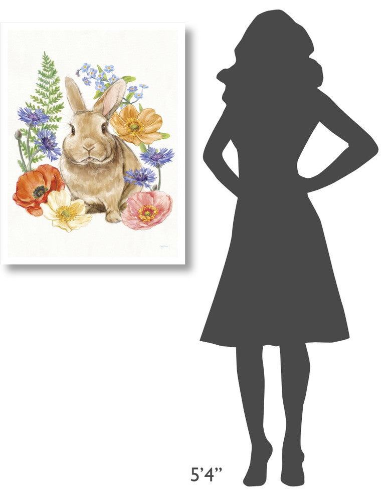 "Sunny Bunny II" Digital Paper Print by Mary Urban, 26"x34"