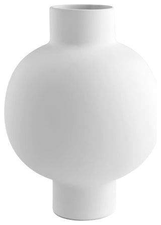 Libra Vase, White , Small