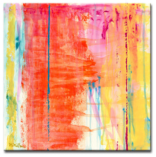Translucent Color' Canvas by Leslie Owens, 40"x40"