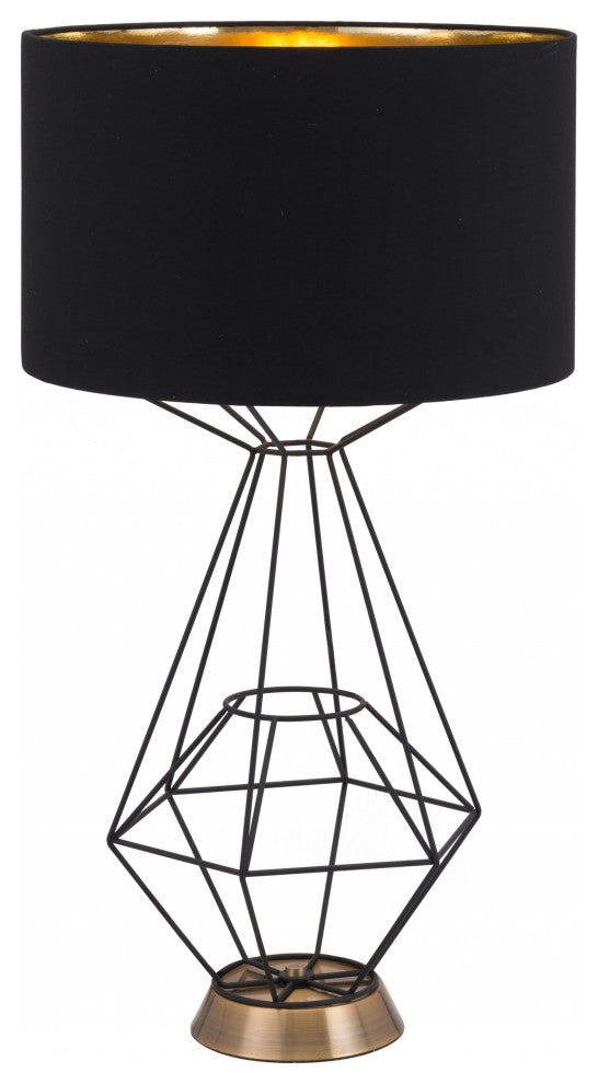 Black Diamond Table or Desk Lamp