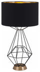 Black Diamond Table or Desk Lamp