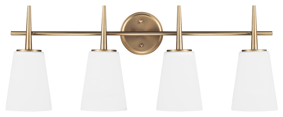 Sea Gull Lighting Driscoll Wall Sconce, Satin Bronze