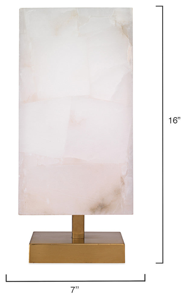 Ghost Axis Table Lamp, Alabaster