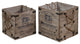 Uttermost Bouchard Crates Set of 2