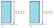Horizontal Slat Board and Batten Exterior Shutters Pair, Unfinished, 48"