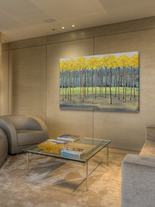 "Fresh Foliage I" Painting Print on Wrapped Canvas