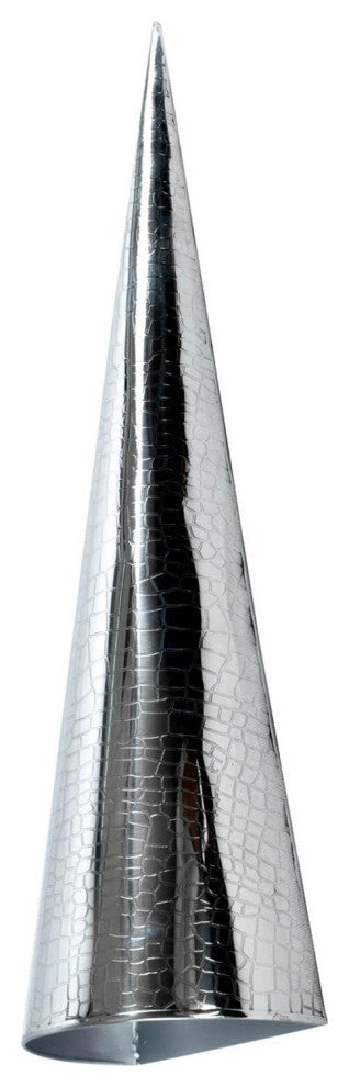 Silver Crocodile Wall Mount Pocket Vase