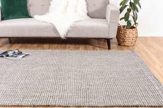 2'6"x8' Andes Gray Jute Area Rug