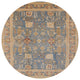 Ahgly Company Indoor Round Mid-Century Modern Area Rugs, 4' Round