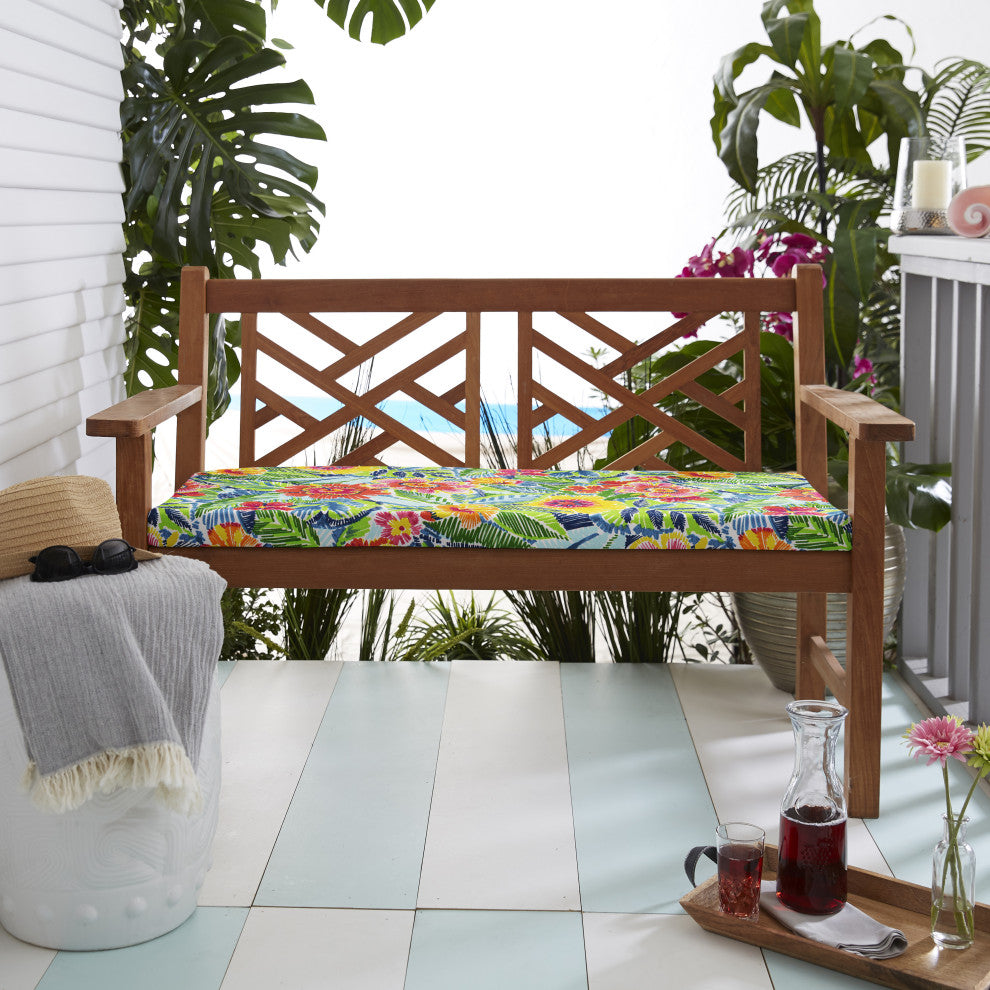 Noble Gray Pensacola Multi Outdoor/Indoor Bench Cushion 60"x18"x2"