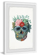 "Skull Bouquet" Framed Painting Print, 30"x45"