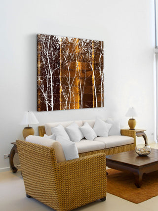 "Hibiki 3" Painting Print on Canvas by Aryai