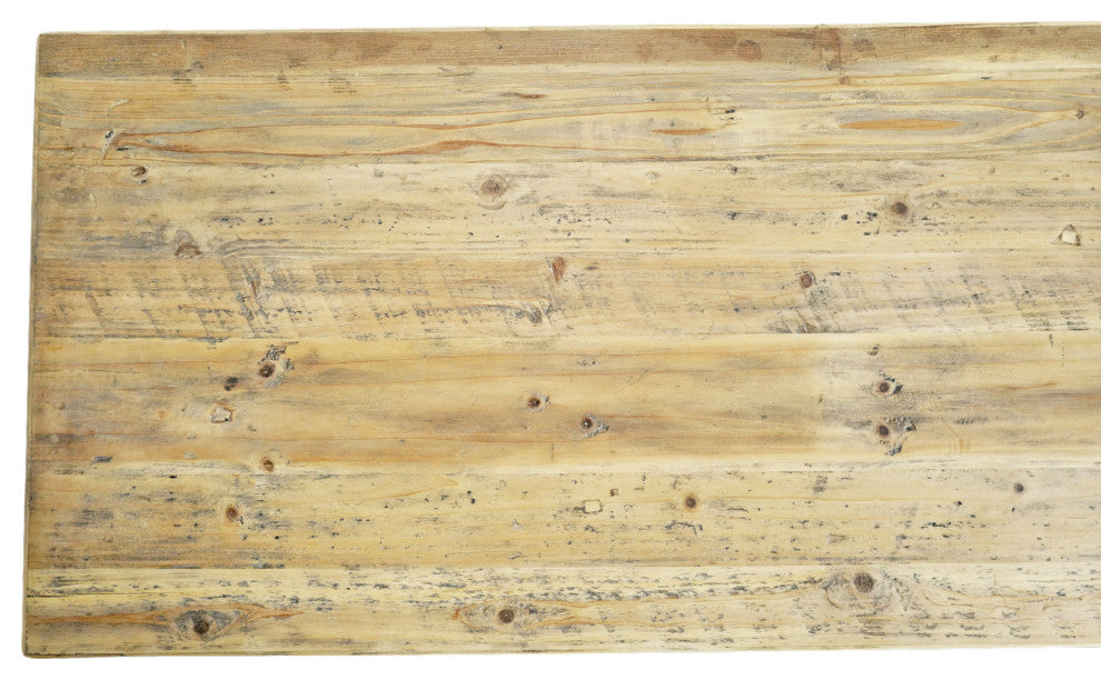 Salvaged Black & Tan Sideboard
