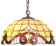 CHLOE-Lighting ANNA Victorian 2-Light Dark Bronze Ceiling Pendant, 16" Wide