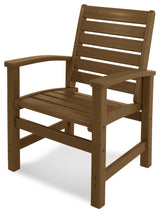 Polywood Signature Dining Chair, Teak