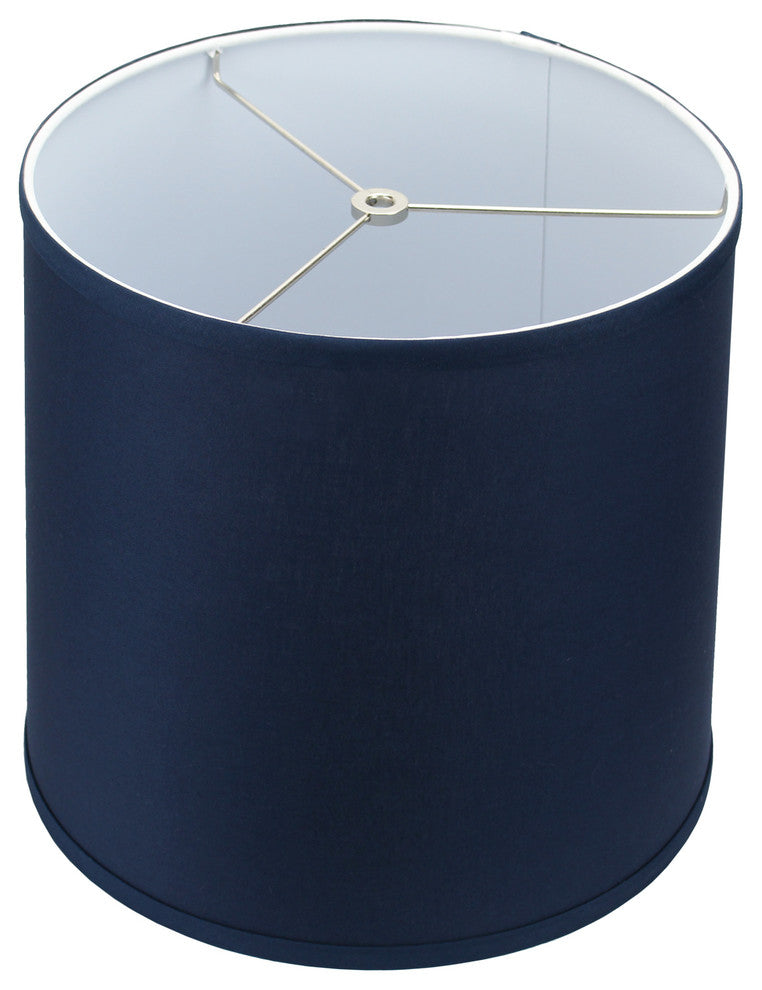 Fenchel Shades, 12"x13"x12" Spider Attachment Drum Lamp Shade, Linen
