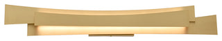 Candora Integrated LED Vanity Light, Brass, 36 Inches