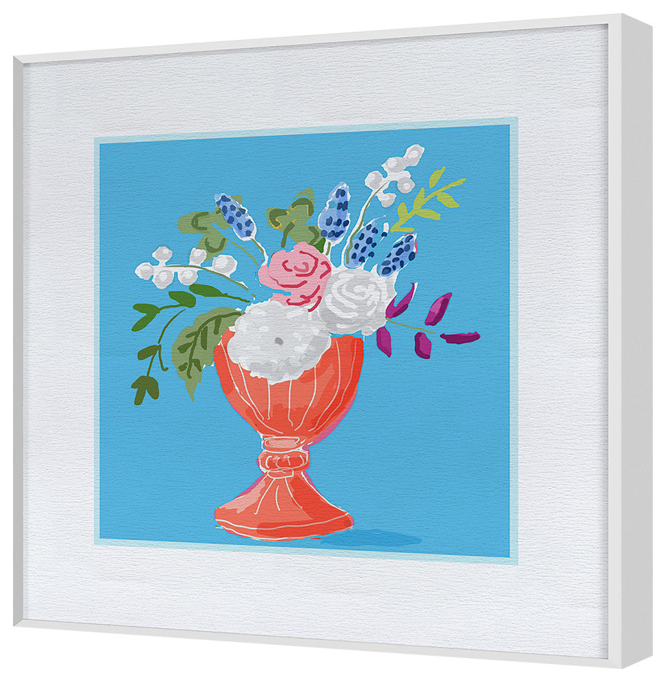 Vase 1 Fine Art Print, white, 50"x50"