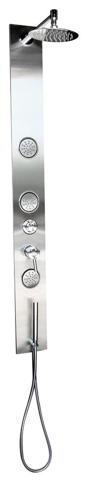 BOANN In-Wall Rainfall Shower System W/Hand Shower & 3 Adjustable Body Jet