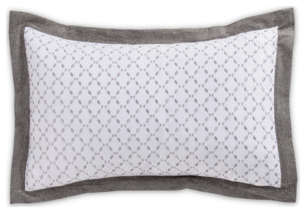 Ultra 7-Piece Queen Duvet Set - Grey