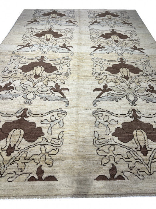 Fine Hand Knotted Persian Sultanabad Rug 7'8"x11'6"