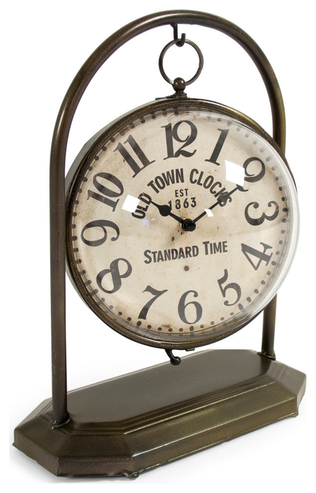 Iron Clock, Bronze