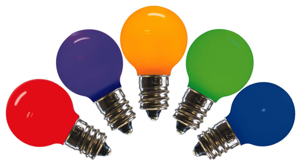 G30 Multi Ceramic Ledbulb E12 .96W 25/Bx