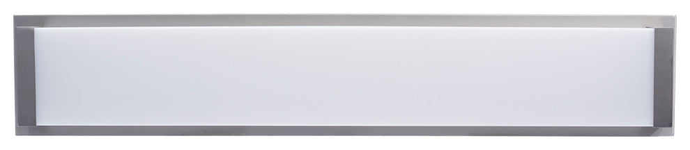 Metro LED Energy Star Bathroom Vanity and Wall Light, Brushed Nickel
