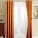 Serenta Black Out Curtains 4 Piece Sets, Burnt Orange, 54" X 63"