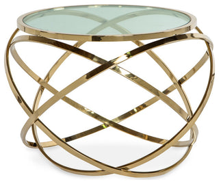 Orbit Side Table, Gold