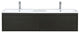 Sant Contemporary 60" Iron Charcoal Double Bathroom Vanity, Labaro Brushed Nicke