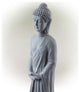 32" Tall Cement Standing Buddha Outdoor Garden Statue