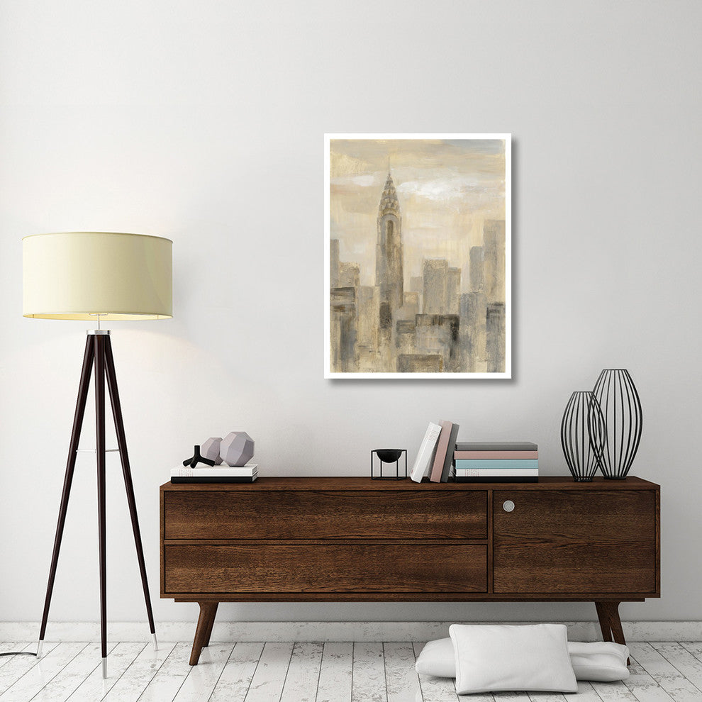"City Blocks I" Digital Paper Print by Silvia Vassileva, 32"x42"
