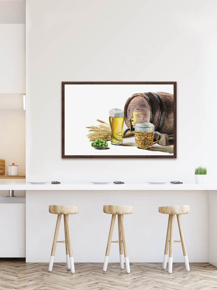 "Summer's Beauty II" Framed Painting Print, 36"x24"