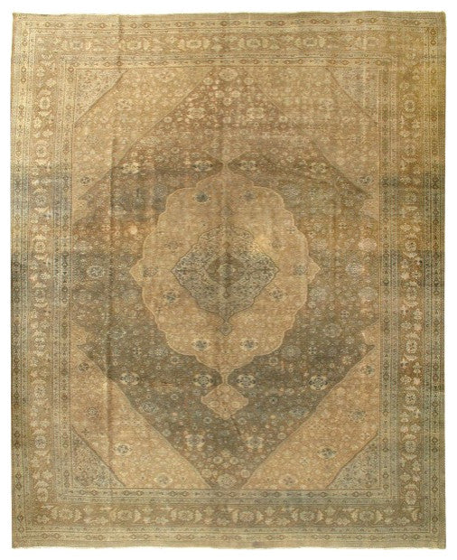 Beige Antique Persian Farahan 10'7''x12'6''
